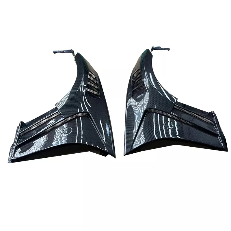 High Quality Carbon Fiber Side Fenders For 370Z Nissan Perfect Fitment