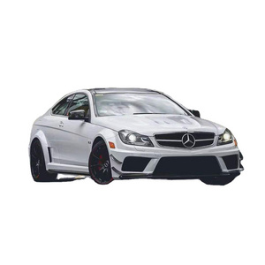 Hot sale Black series body kit for W204 C63 coupe AMG C200 c250 C300 2007-2014 FRP material perfect fitment tested fitment