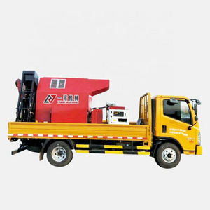 ENUO Truck mounted recycled tar pavement bitumen recycling equipment asphalt recycling plant