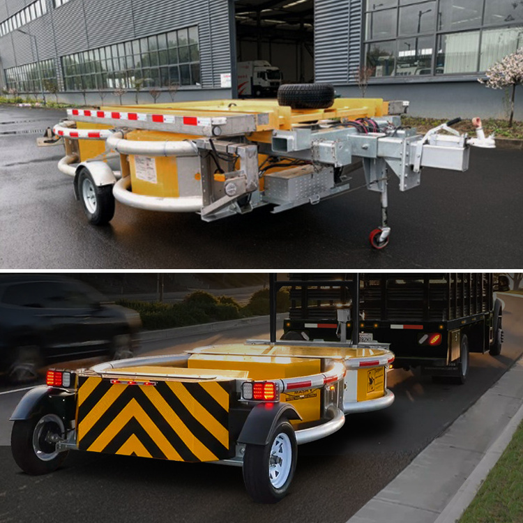 ENUO trailer truck mounted crash attenuator used attenuator trailer for sale