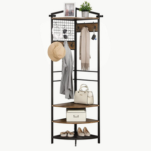 Entryway Organizer Corner Hall Tree Coat Shoe Rack With Shoes Rack Bench