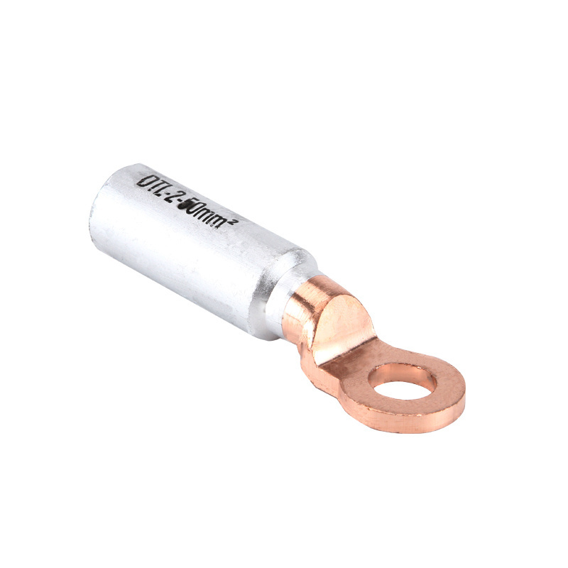 ENVI DTL-2-50 50mm2 bimetal tinned copper aluminum ring terminal electric power connecting wire terminals crimp cable lugs