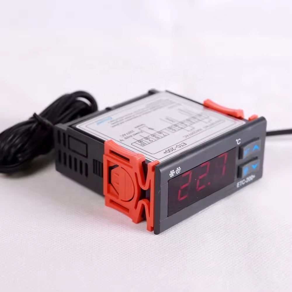 ETC-200+ AC 220V thermostat temperature controller for freezer and refrigerator