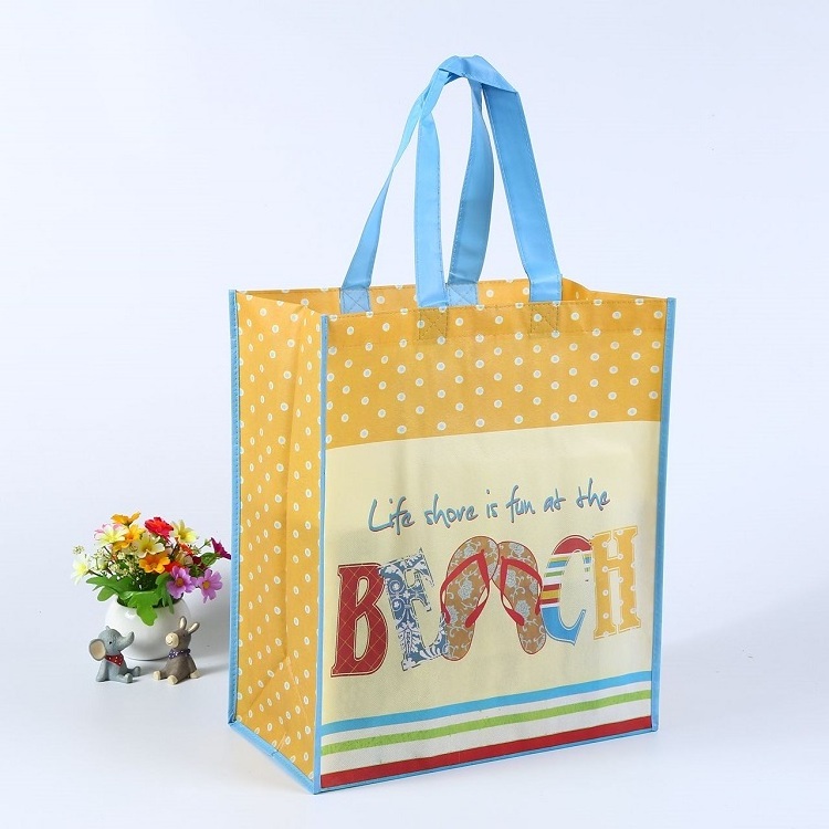 Manufacturer Custom Logo Printed Eco-friendly Tote Non Woven Shopping Bag Non-Woven Bag