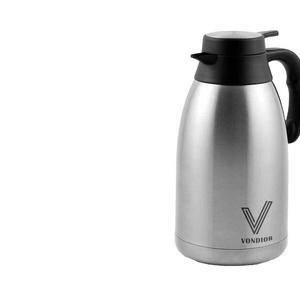 Large stainless steel Coffee Thermal Carafe  double walled insulated vacuum flask Beverage Dispenser