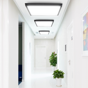 Factory price acrylic led ceiling panel light 12W 18W for office shoppingmall  hallway  CCT white color led light panel ceiling