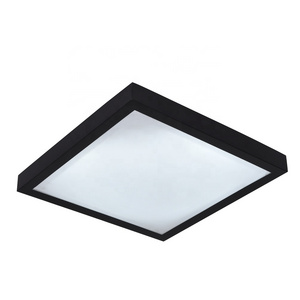 Factory direct sell 24W led ceiling panel light black frame ceiling light led beroom living room china led ceiling light fixture