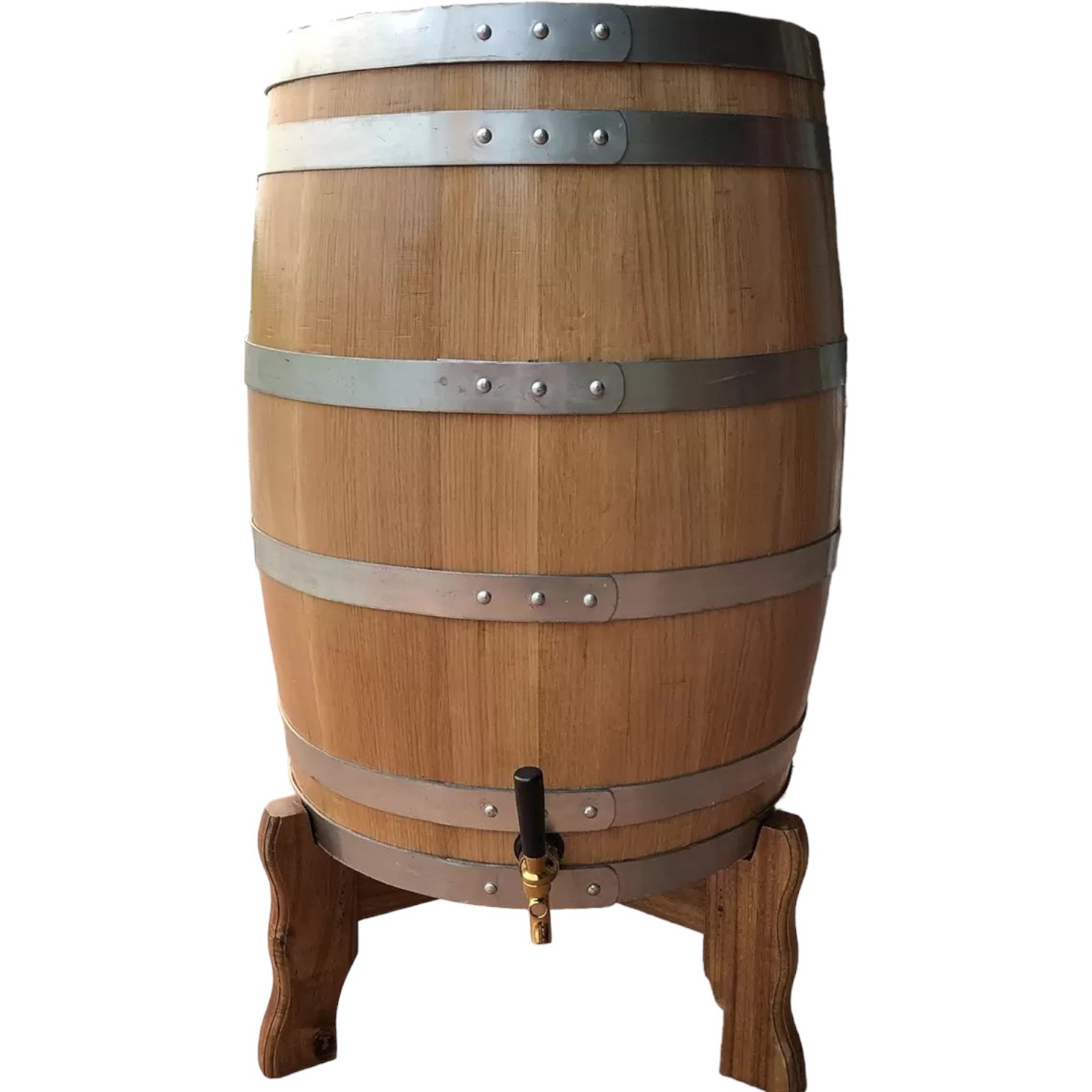 Factory Vietnam OEM/ODM Wholesale High Quality Cheap Natural Solid Oak Or Pine Wood Wine Barrel With Tap