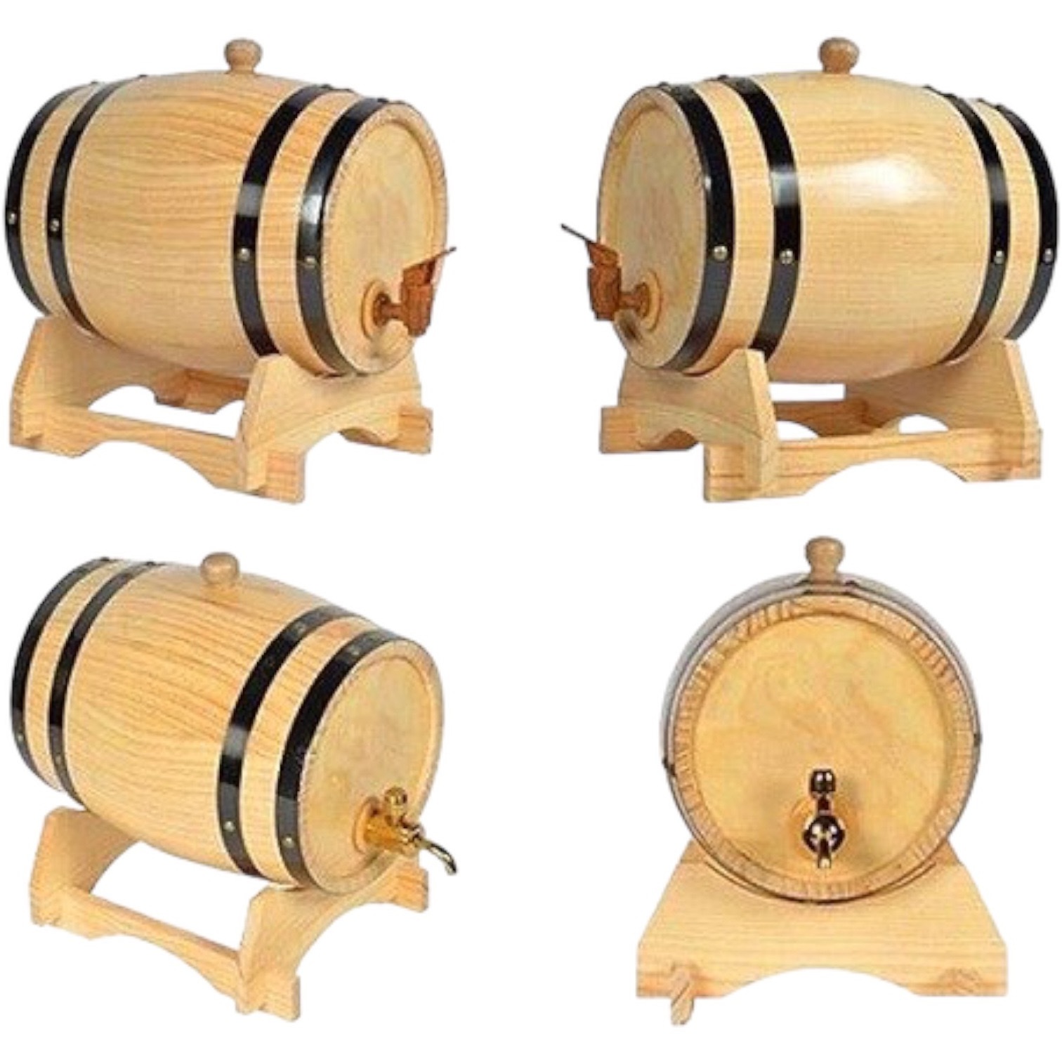 Home Decoration Custom Wooden Wine Barrels High Quality Wooden Barrel Wine Bucket Wine Barrel Large Natural Made in Vietnam