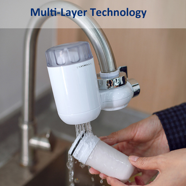 Best selling Faucet Water Purifier Ceramic Filter Cartridge Faucet Mount Water Filtration System