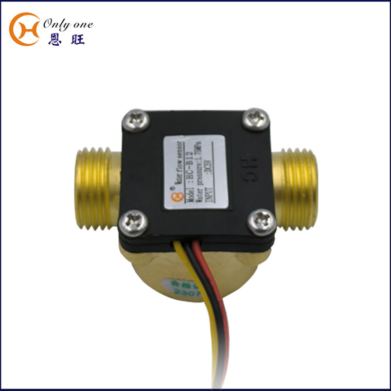 High Precision Brass Turbine Flow Meter Water Flow Sensor DN15 Turbine Gas Flow Meter