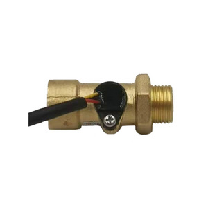 G1/2" Brass Liquid Flow Sensor DC 5V Magnetic Water Level Sensor For Water Machine