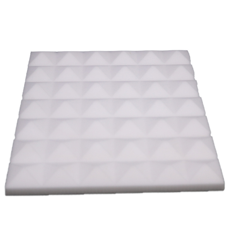 Melamine acoustic foam ceiling tiles high density sound absorption foam panel wall