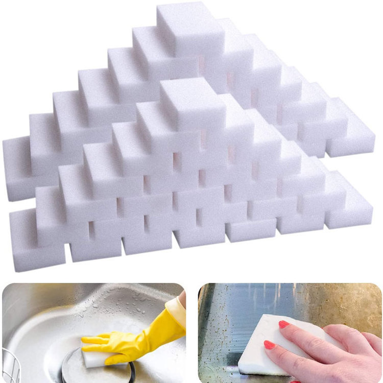 Best Selling  High Density Cleaning Block Eraser Nano Sponge Magic Sponge Eraser Melamine Sponge