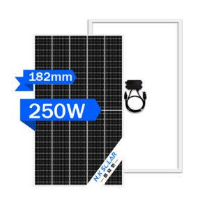 250 Watt PERC Solar Plate Most popular Monocrystalline Silicon Solar Panels for roof top