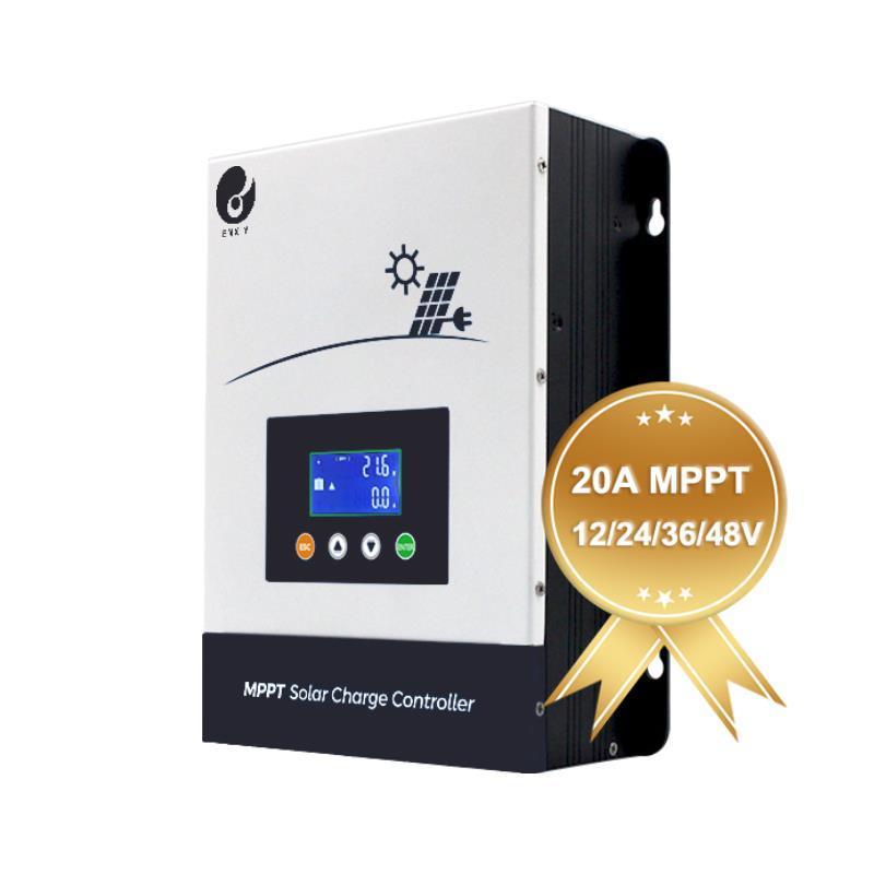 Enxiy 20a Mppt Inverter 150voc Power Voltage Regulator 12v/24v/48v Solar Chargers