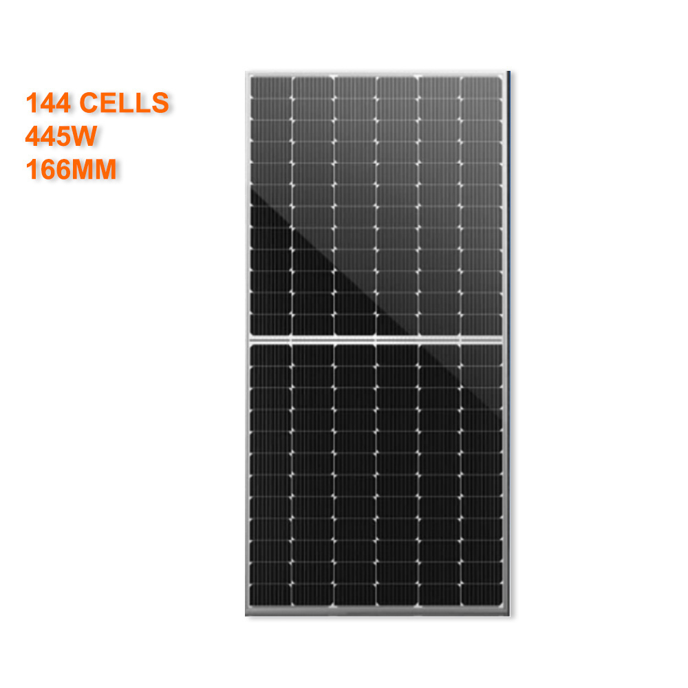 Large Power Solar Panel 440W 450W 455W 460W Paneles Solares 445W Monocrystalline Solar Panel Price For Home