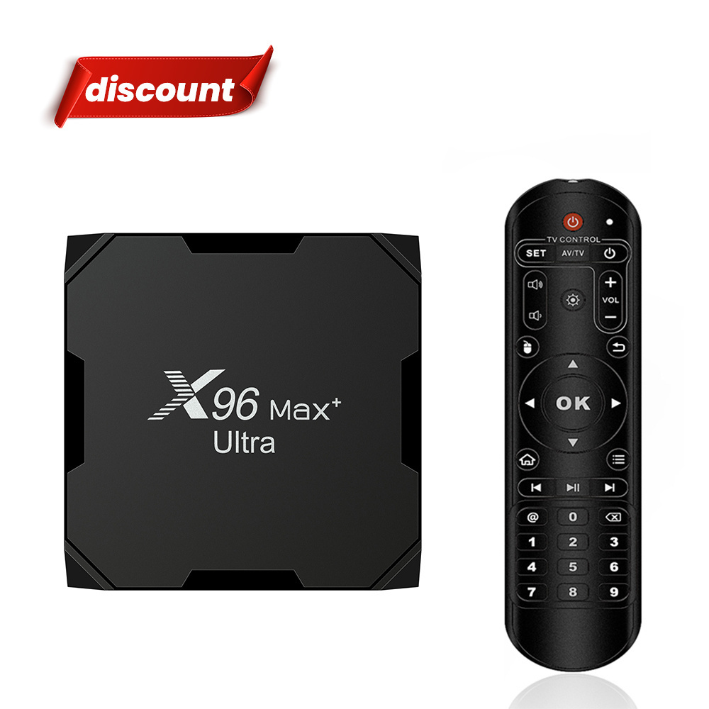 ENY Cheap Price S905X4 X96 Max + Ultra Smart Tv Box 4G 32G Dual Wifi Set Top Tvbox Android 11 8K Android Box Tv