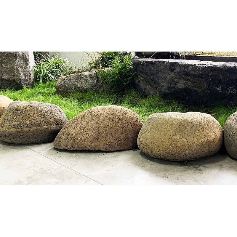 River Foam / Porous Lave Pumice Stones Decorative Artificial Volcano Lava / Basalt Texture Landscaping Rocks