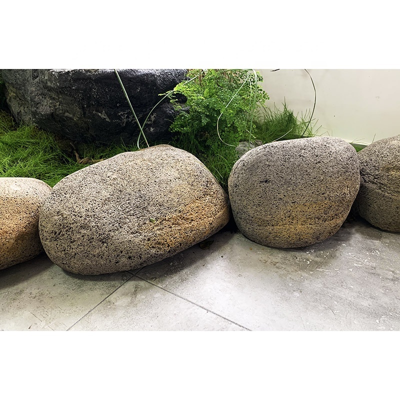 River Foam / Porous Lave Pumice Stones Decorative Artificial Volcano Lava / Basalt Texture Landscaping Rocks