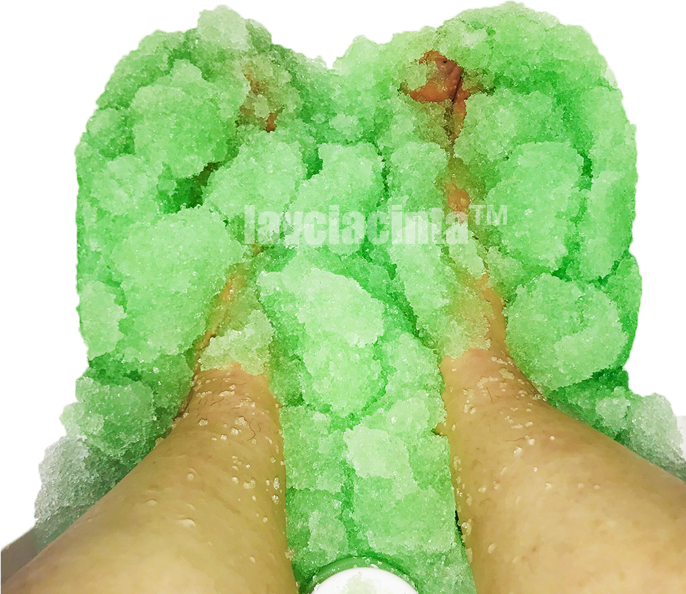 Pedicure foot soak for dry cracked feet moisturizing jelly spa pedi soak to relax sore feet