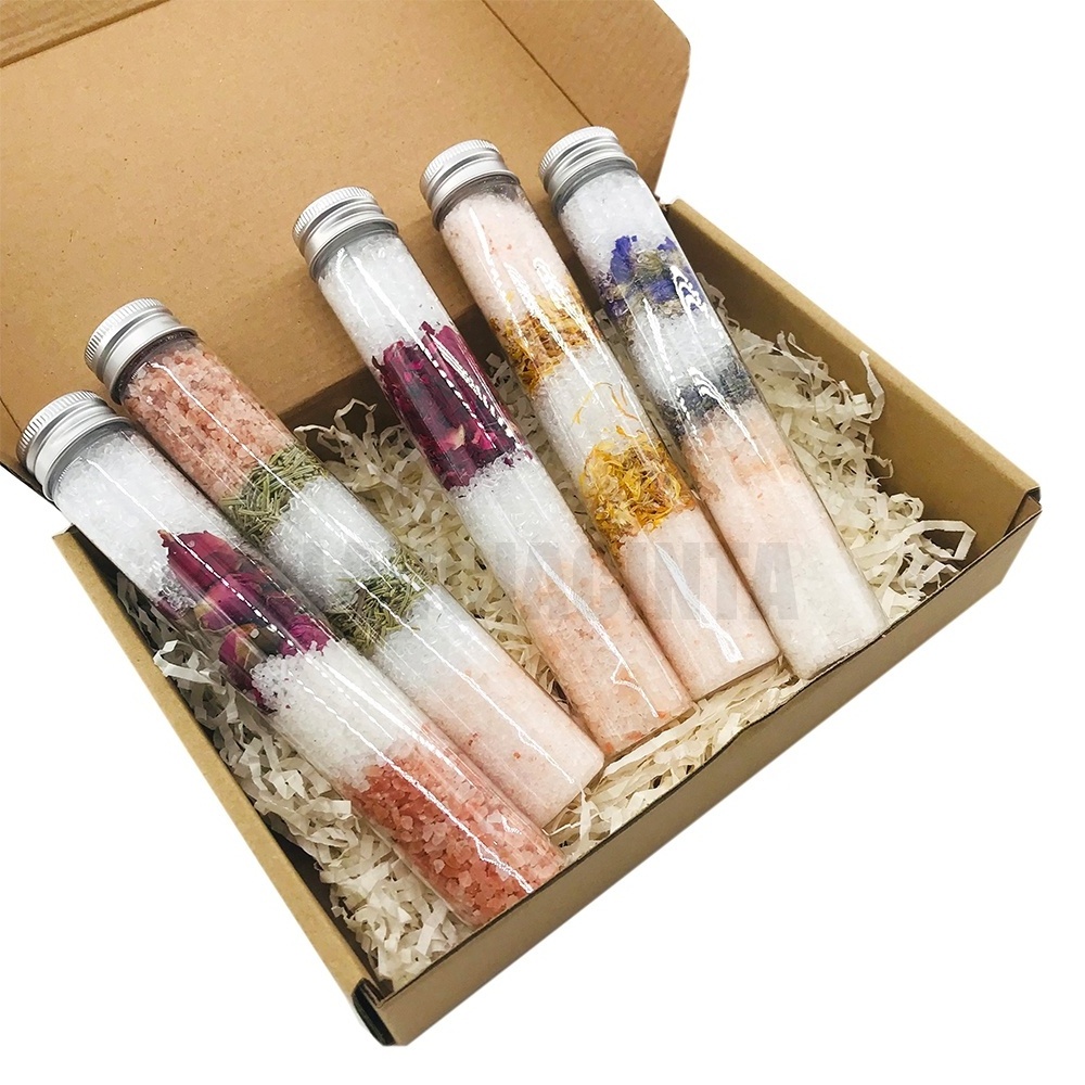 Botanicals and wellness aromatherapy bath salts Epsom Salt Bath Soaking Solution Gift Set Eucalyptus and Lavender