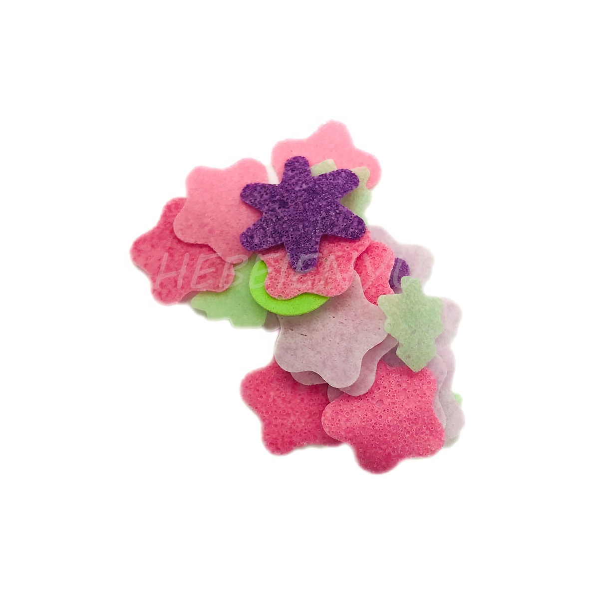 100% natural wholesale Soap flower petals for Travel Supplies Foaming Paper Soap Soothing Pedicure Care Salon Flowers Soap