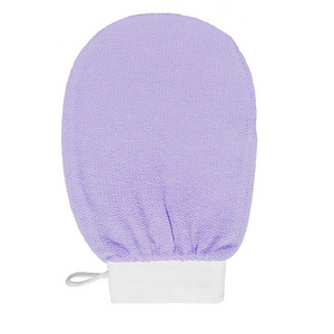 25.5g Single Sisal silk Bath Mitt Exfoliating Bath Gloves For Shower Skin Care Body Scrubber Remove Dead Skin