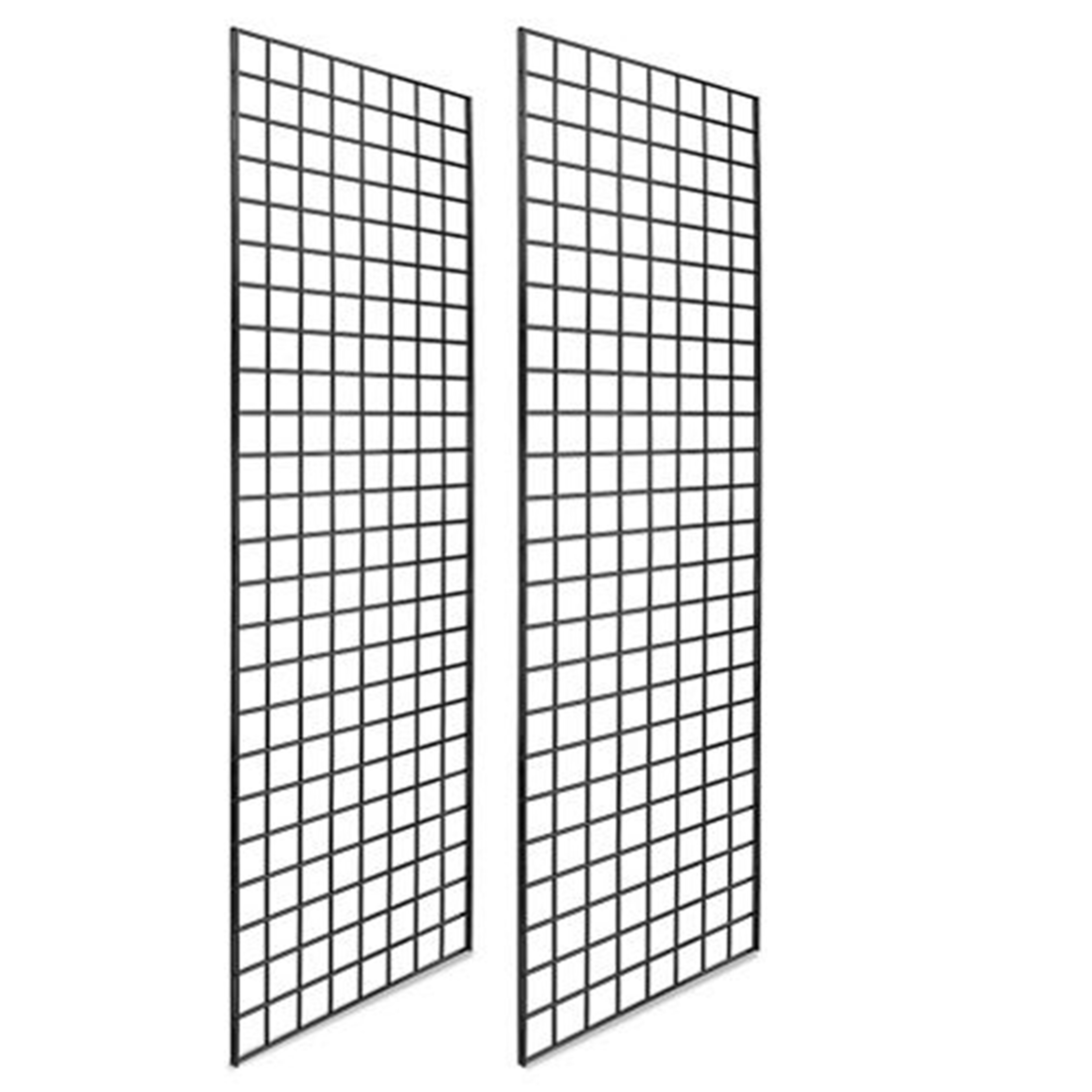 Customized chrome or powder coating metal gridwall grid wall panel