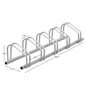 Outdoor 2 Tier Bike Parking Bicycle Rack Bicycle Floor Stand Storage Bicycle Rack For Parking