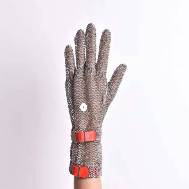 Anti-cut Security Stainless Steel Chain Mail Butcher Gloves