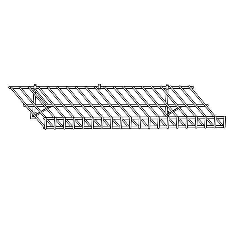 Welded Wire Shelf Ventilated Wire Wall Shelving for Closet, Laundry or Pantry