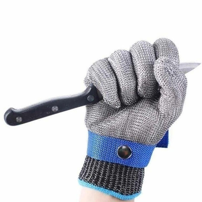 Anti-cut Security Stainless Steel Chain Mail Butcher Gloves