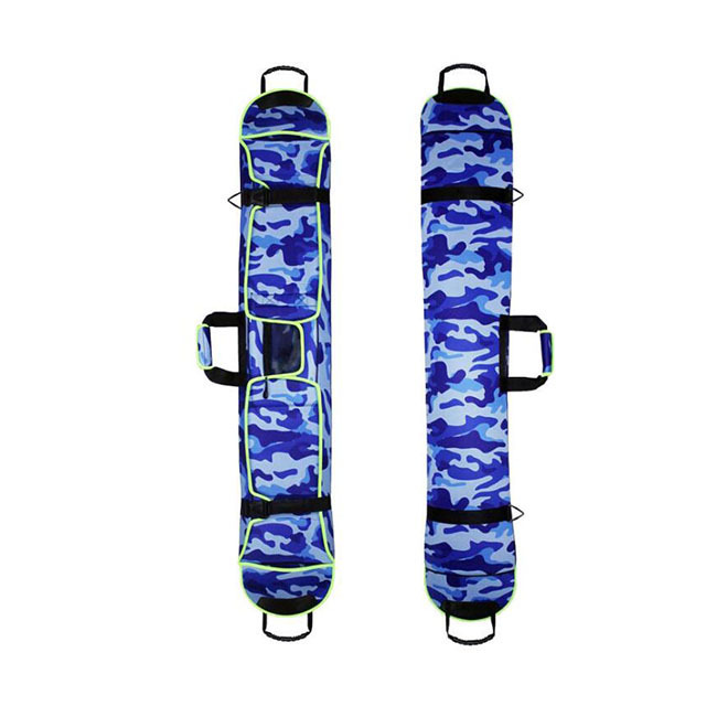 Best Custom Unisex 160cm 2 Pairs Skiboard Carrier Baggage With Boot Compartment  For Air Travel Kids Ski Essentials  Holder