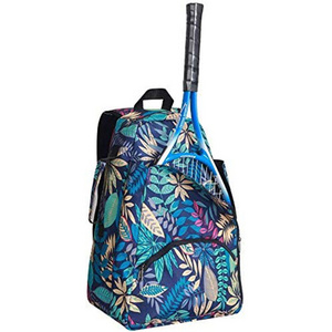 Customized Sublimation Tear-resistant Hold Balls And Other Accessories Tennis Backpack Squash Racquet Badminton Racquet Bag