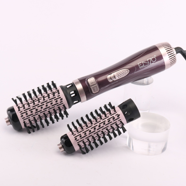 ENZO Professional Hair Iron Tools Factory Electric Comb One Step Hair Dryer Fast Hair Straightener Brush Hot Air Brush