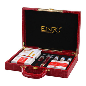 ENZO Newest Permanent Makeup Tattoo Machine with 2 Head Digital Eyebrow Tattoo Machine Pen Universal Tattoo Cartridge Needles