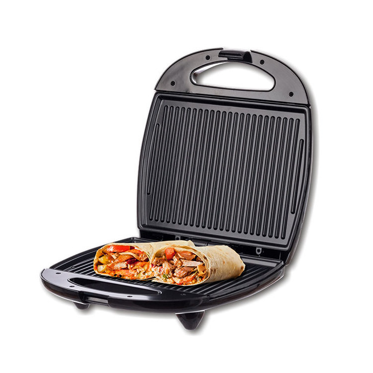 ENZO Multifunction personal electric waffle and sandwich maker flat sandwich maker grill non-stick mini sandwich maker