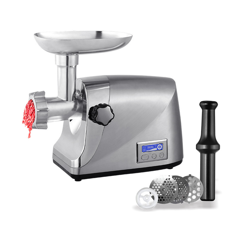 ENZO Factory Price Commercial Electric Meat Grinder Machine Food Processor Sausage Stuffer Meat Mincer