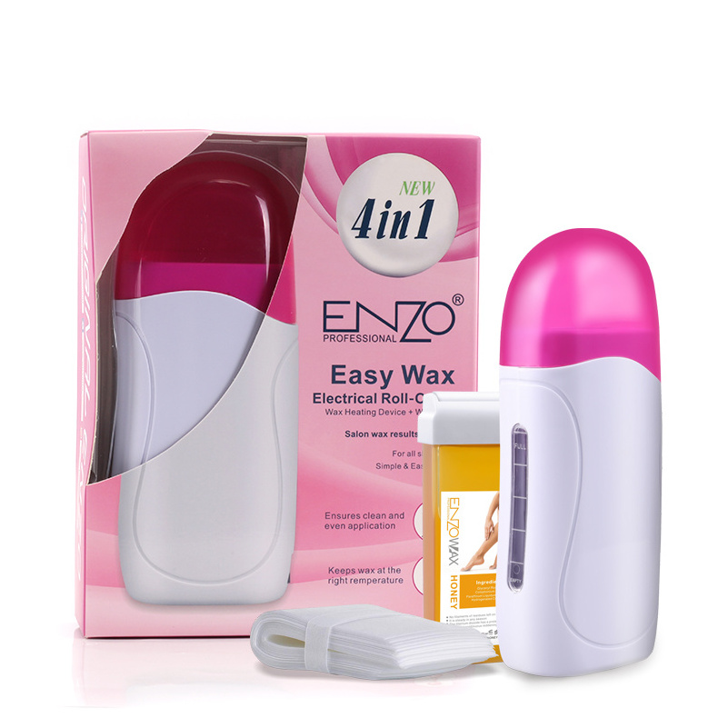 ENZO Hot Sale Wax Depilatory Roller Warmer Heater Handheld Hair Removal Machine