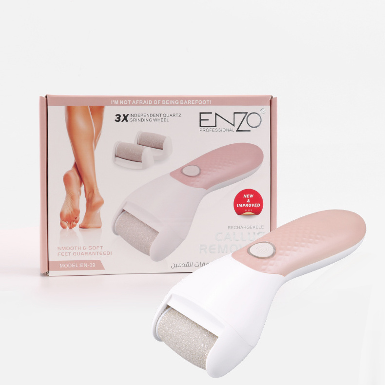 ENZO Electric Callus Remover Machine Feet Removes Calluses And Foot Grinder 3 in 1 Electric Pedicure Foot Callus Gel Remover