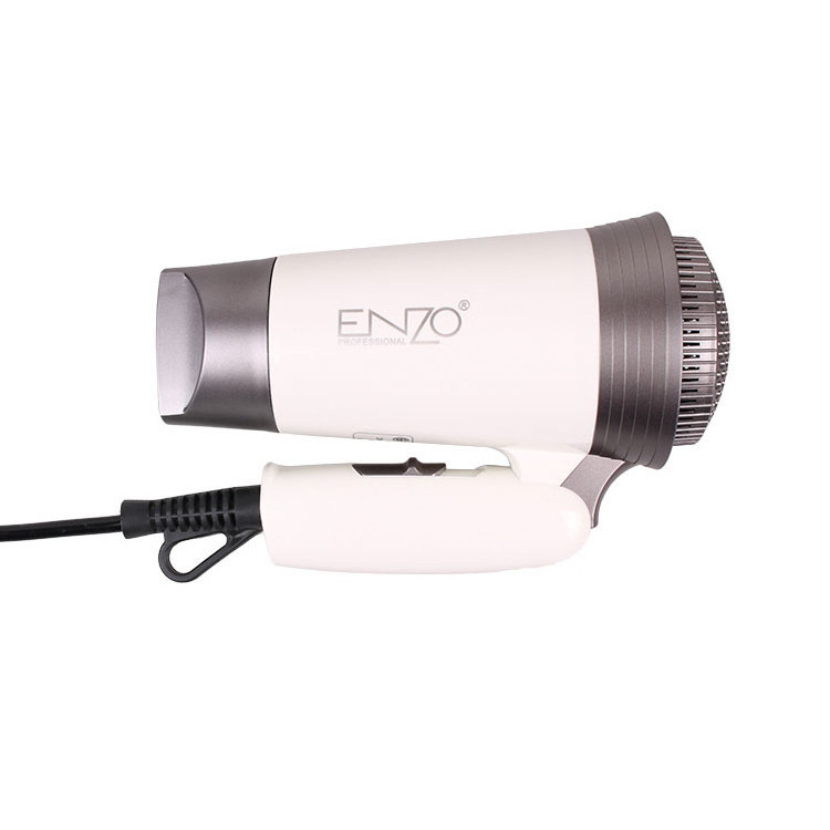 ENZO New design OEM service portable Low noise gift electric 1800W travel child use hair dryer mini foldable dry hair blower