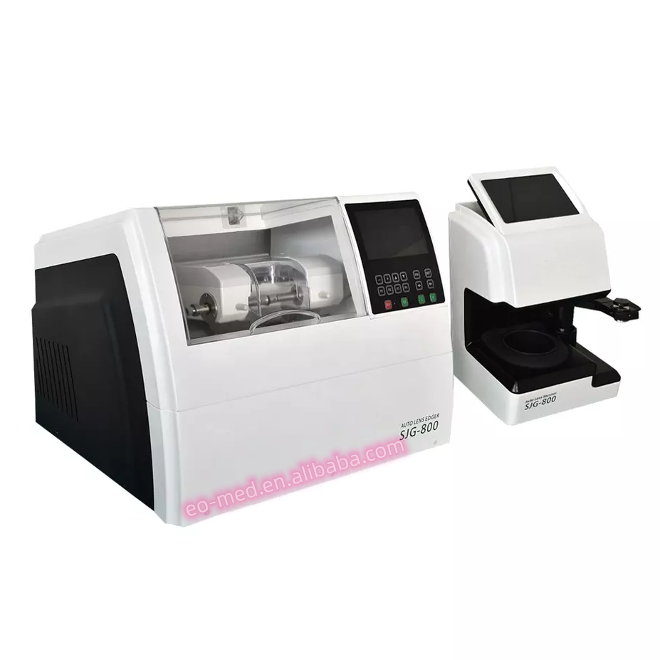 SJG-800 High Quality Auto Lens Edger optical lens patternless edger machine with PC Lens Compatible