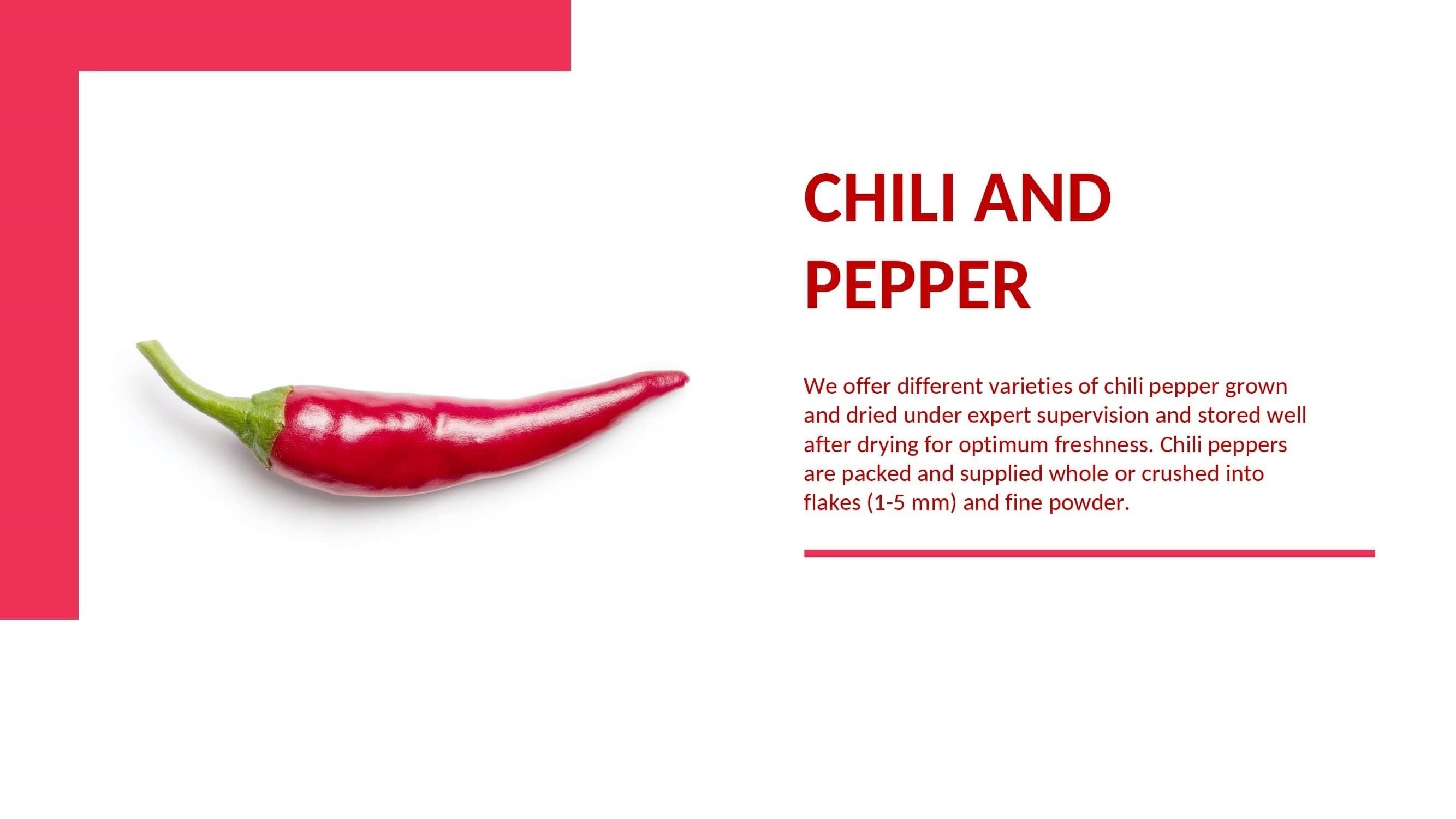 Dried  Red Chili Pepper,  All Natural Stemless. Use in Mexican, Chinese and Thai Dishes. Spicy Hot Heat Full of Flavor.