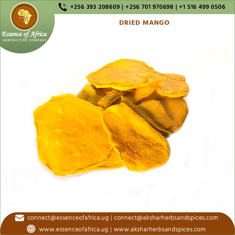 Dehydrated Mango Snacks,  Unsweetened, Freshly Dried Fruits  ,Top Food Allergy Free |  All Natural Mango Fruit Slices