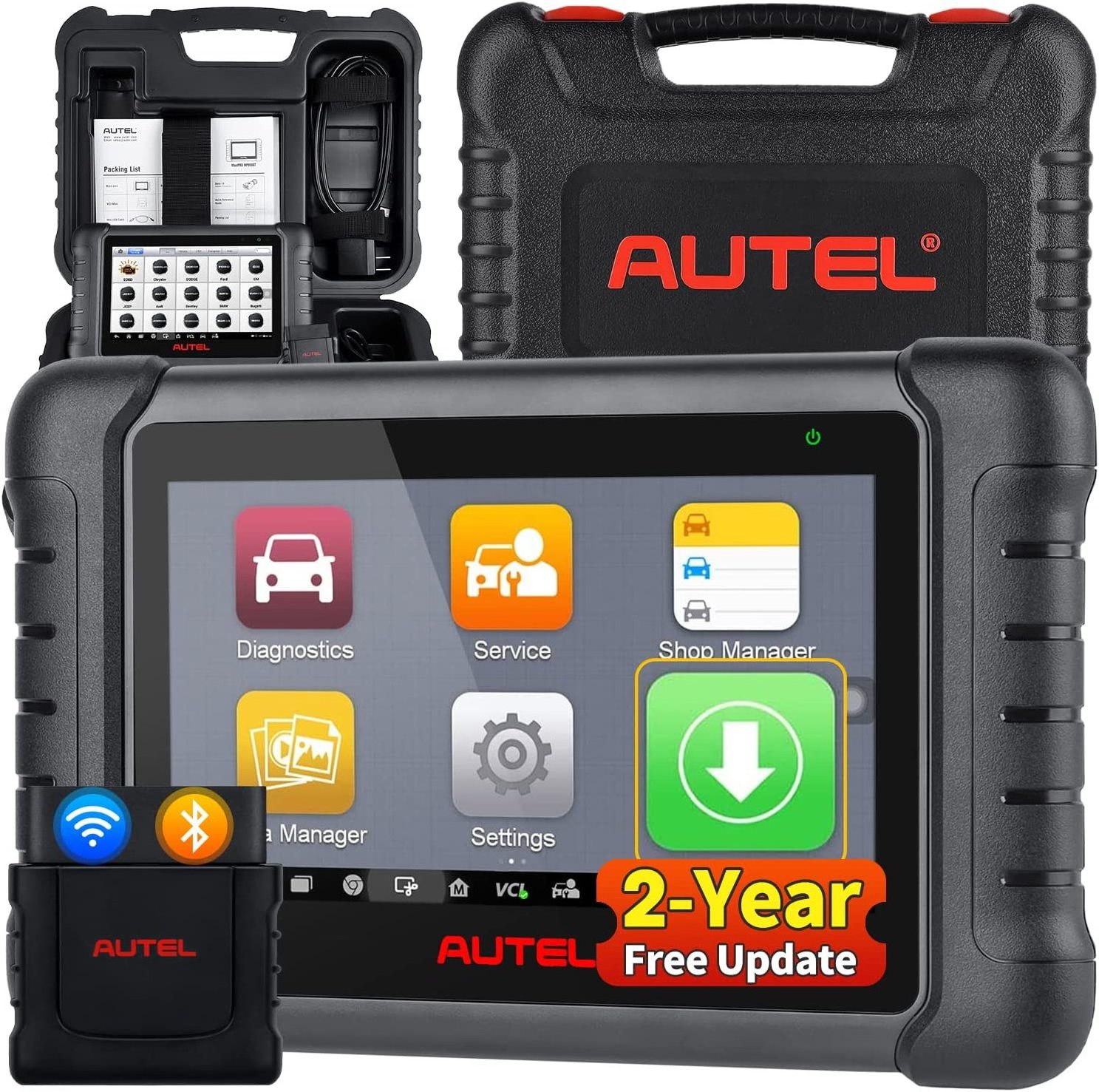 2 Years Update Free Upgrade of MS906 MP808 30+ Services ECU Coding Autel MaxiPRO MP808BT Pro Automotive Scan Tool for VAG Guided