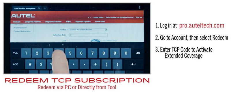 Autel IM608 Pro/IM608 MS906 MS908P/MS908S Pro /MK908P MS906BT/Mk808 MK906BT/MS906Pro DS808K/MP808K One Year Update Service Only