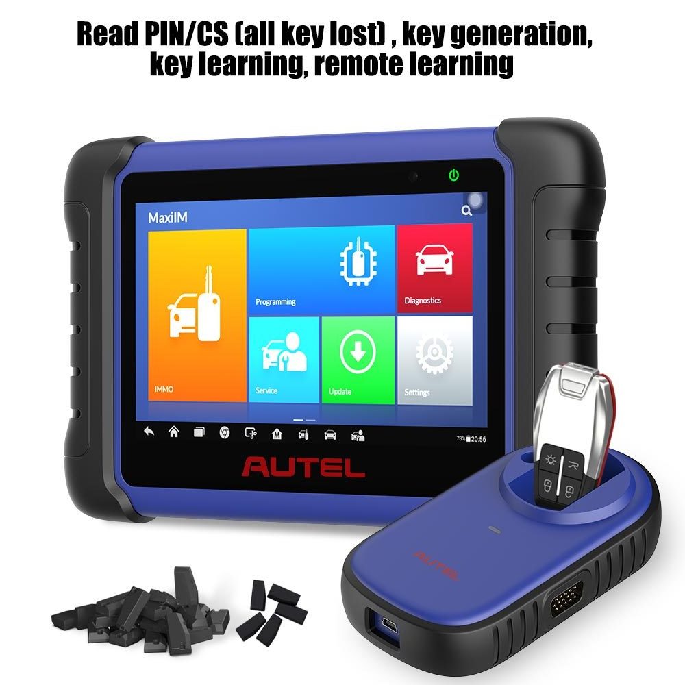 Original OBD2 IM508 IMMO ECU Coding + XP400Pro Autel MaxiIM IM508 Immobilizer Key Programmer Programming Im508 XP400 Pro