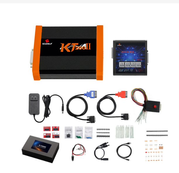 KT200 II Support Bench/OBD/BOOT/BDM/JTAG Multiple Protocols add new license Kt200 chip tunning tool Read & Write TCU programmer