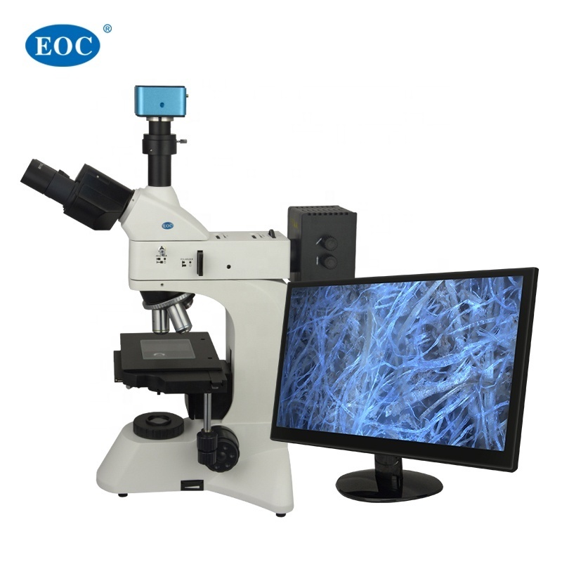 EOC 20 Mega Pixel USB3.0 Analysis Optical Digital Polarizing digital metallographic metallurgical microscope with camera